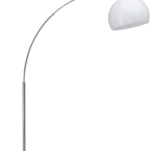 Brilliant Vessa Indoor Stehlampe Chrom/Weiss