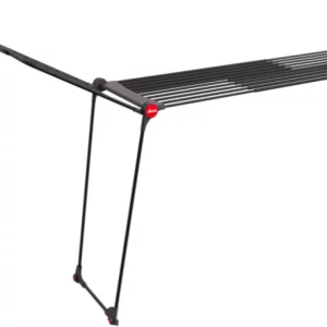 Vileda Infinity Flex Ultimate | ausziehbares Teleskopgestell | Wäscheständer für große Textilien| stabiles Gestell | weniger Abdrücke auf Kleidung Dank XXL Trockenstäbe | vormontierter Wäscheständer