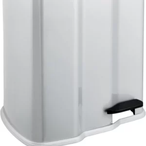 Keeper Mülltonne 7 & 15 Liter – Doppel-Mülleimer mit Pedal, Grau