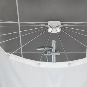 Wenko Duschschirm mit 12 Armen 1,80m