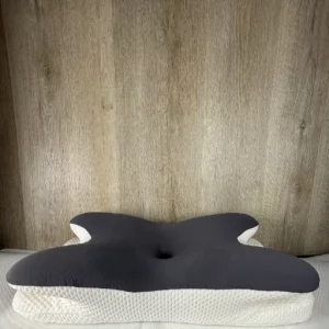 Ehomfory Nackenkissen Kopfkissen Nackenstützkissen Memory Foam Kissen, Ergonomisches Seitenschläferkissen für Seiten, Rücken & Bauchschläfer, 69x37x9/12 cm