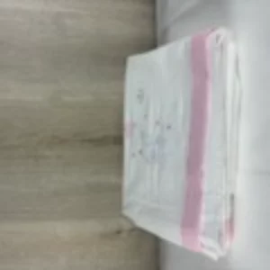 Interbaby Bettwäsche-Set für Kinderbett, 60 x 120 cm, 100% Baumwolle, warm, weich, inklusive Spannbettlaken, Bettbezug und Kissenbezug, ideal für den Winter, Elefantenballon Herz, Weiß/Rosa