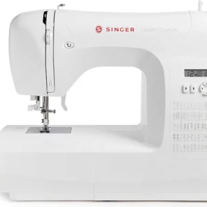 Singer F527C Haute Couture - Computer-Nähmaschine mit 80 Nähprogramme, Automatisches Nähen, Freiarm, Multifunktionsdisplay