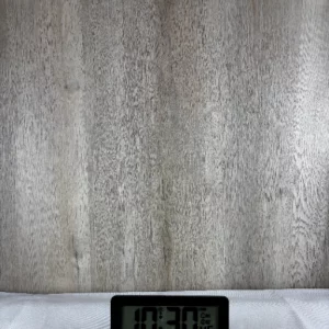 TFA Funkuhr mit Raumklima Schwarz