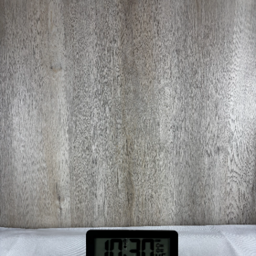 TFA Funkuhr mit Raumklima Schwarz