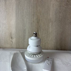 Wondorstar Socket Fan Light ceiling fan with light | Glühbirne mit Ventilator