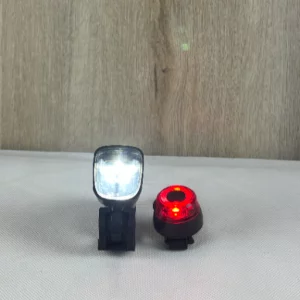 Ansmann Fahrradbeleuchtungs-Set LED mit Akku und Ladekabel