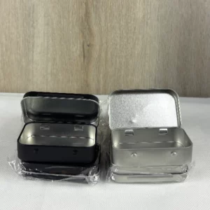 Alu schachteln 4x schwarz, 4x Silber 9x5,5cm