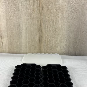 2x  Eiswürfelformen Silikonformen in Wabenmuster