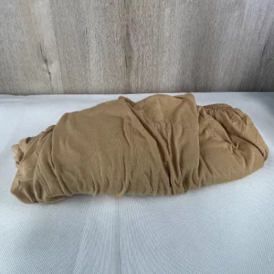 Buymax 2x Spannbettuch 90x200 hellbraun