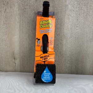 Scrub Daddy BBQ Daddy - Grill-Reinigungsbürste mit Schaber & Flaschenöffner, BBQ Bürste für Grillrost, Grillbürste Ohne Borsten mit FlexTexture, Grillreinigungsbürsten, Hightech-Reinigungszubehör