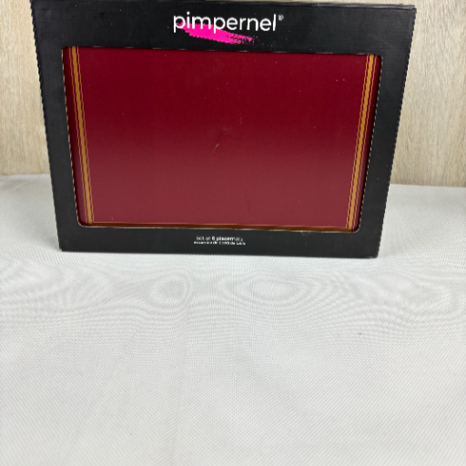 Pimpernel Classic Burgundy Tischunterlage 6 Stück (s) Rot