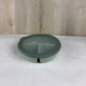 Mepal - Meal Prep Box Cirqula - Bento-Schüssel mit 3 Fächern - Frischhaltedose luftdicht - Mahlzeiten getrennt aufbewahren - Meal-Prep-Boxen & Vorratsdosen - 1000 ml - Nordic sage