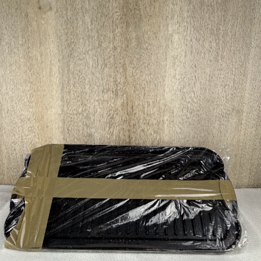 Gusseisenplatte Grillplatte Gusseisen Doppelseitiger Grill mit Griffen 50,8 x 23,4 cm für BBQ Ofen Herd Holzkohlegrill Gasgrill