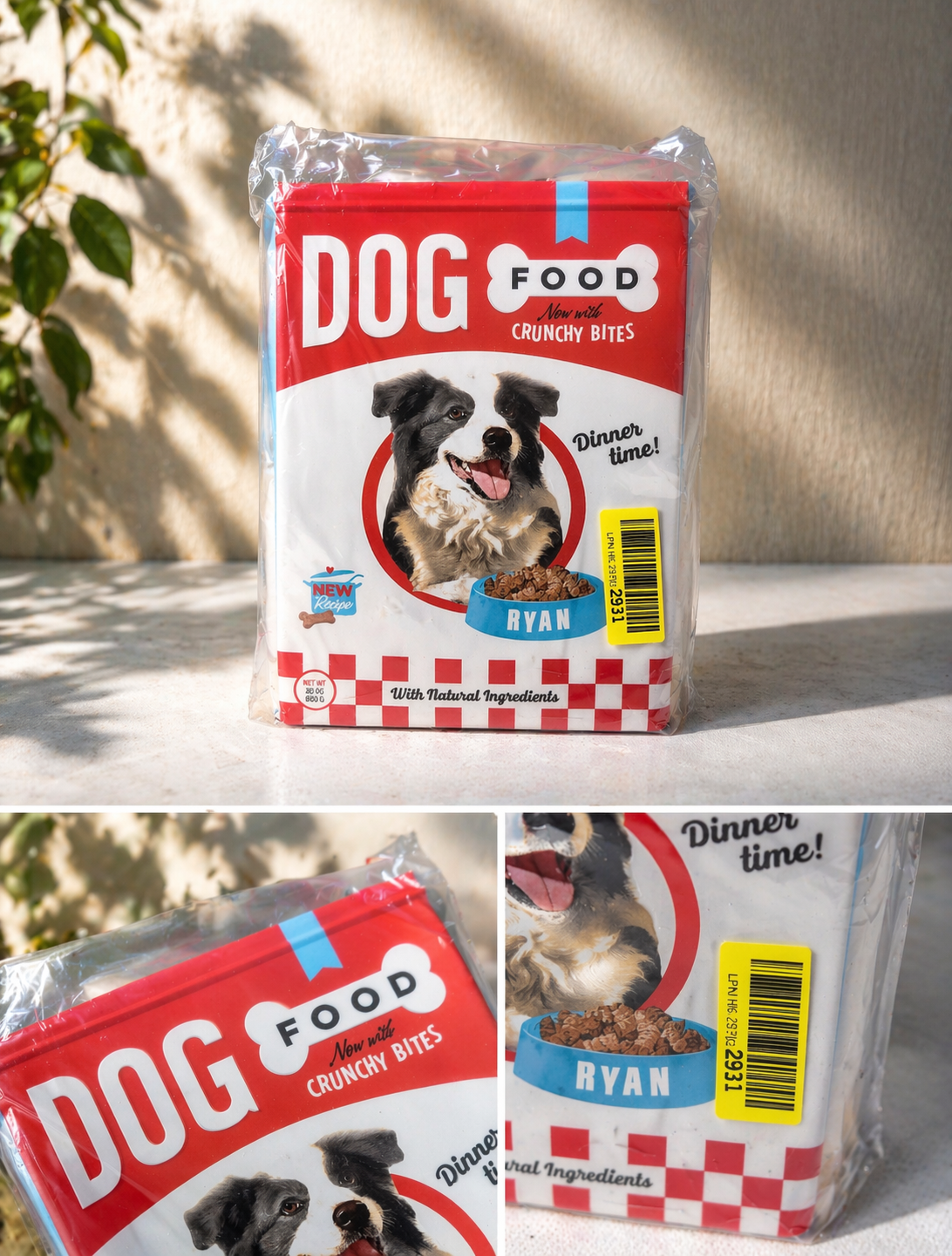 Nostalgic-Art Retro Vorratsdose XL, 4 l, Dog Food Geschenk-Idee für Hunde-Besitzer, Aufbewahrungsbox für Trockenfutter, Vintage Design