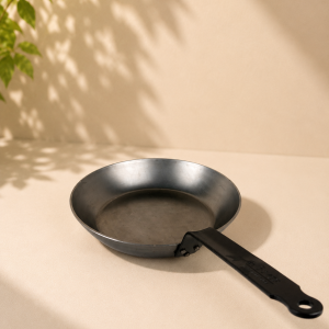 de Buyer - Bratpfanne CARBONE PLUS aus Carbonstahl - 26 cm - 10.26, Silber