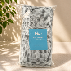Ella Topper 90x200cm H3 H2 7cm hoch, Matratzentopper mit Elastischer und Rutschfester Unterseite, Gel Memory Schaum, Öko-Tex & CertiPUR zertifizierter Visco Thick Mattress Topper