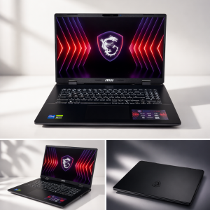 MSI Sword 17 HX, Gaming Laptop, 17,0" FHD+, Intel Core i7 Prozessor 14650HX, 16 GB DDR5-5600 RAM, 1 TB, NVIDIA GeForce RTX 4070, Windows 11 Home